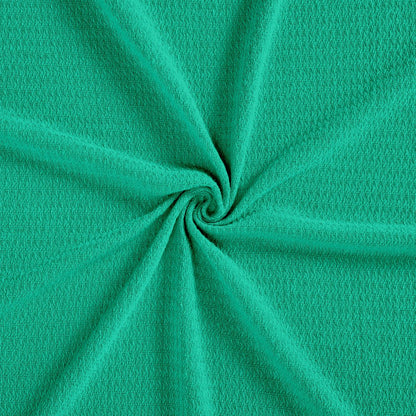 King Turquoise Cotton Waffle Weave Honeycomb Blanket HomeRoots
