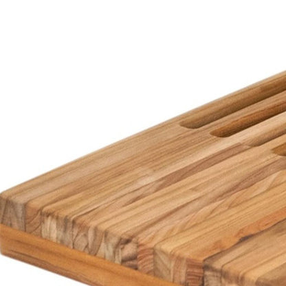 30" Brown Wall Mount Teak Rectangular Shower Bench HomeRoots