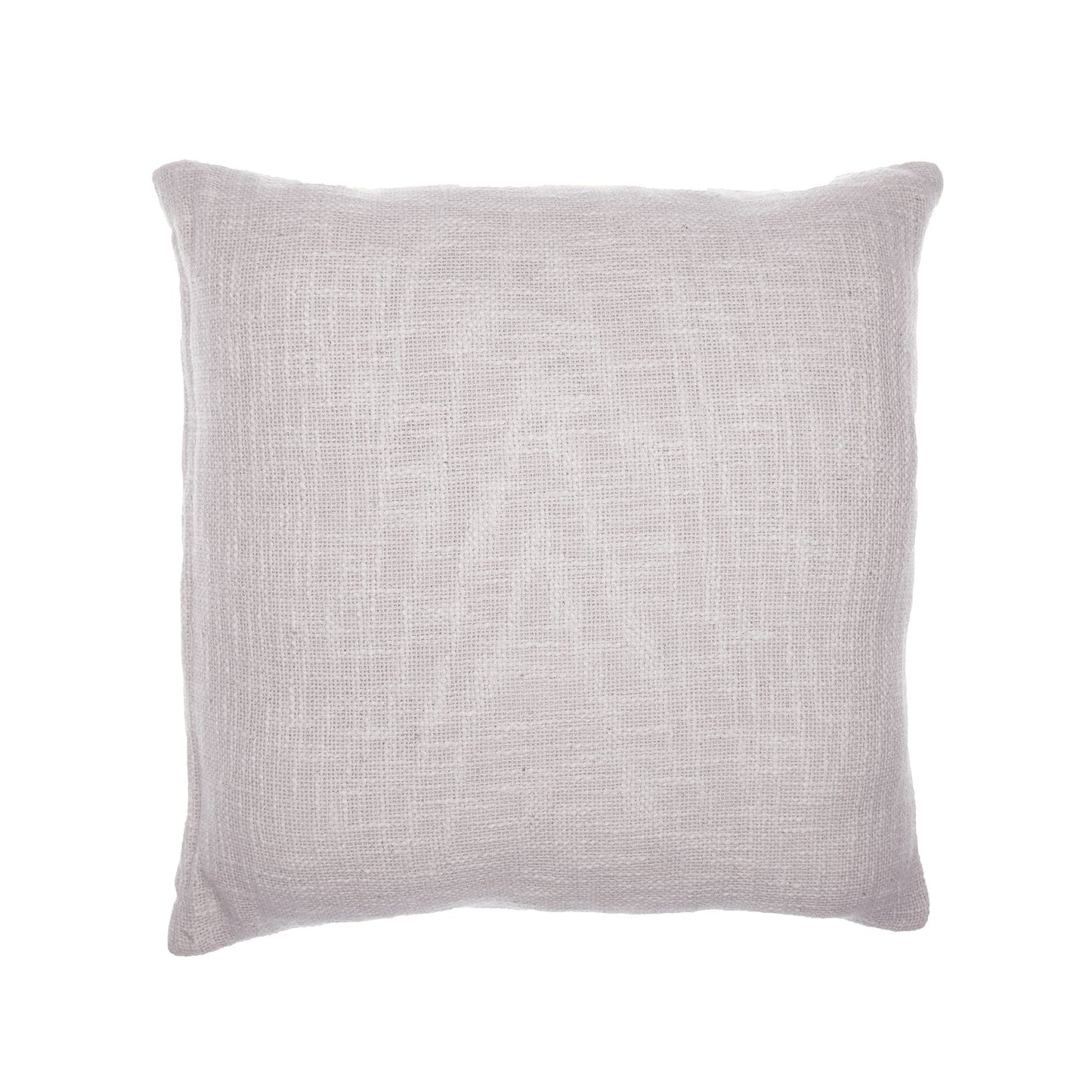 20" Ivory Geometric Cotton Blend Throw Pillow With Embroidery FurniFindUSA