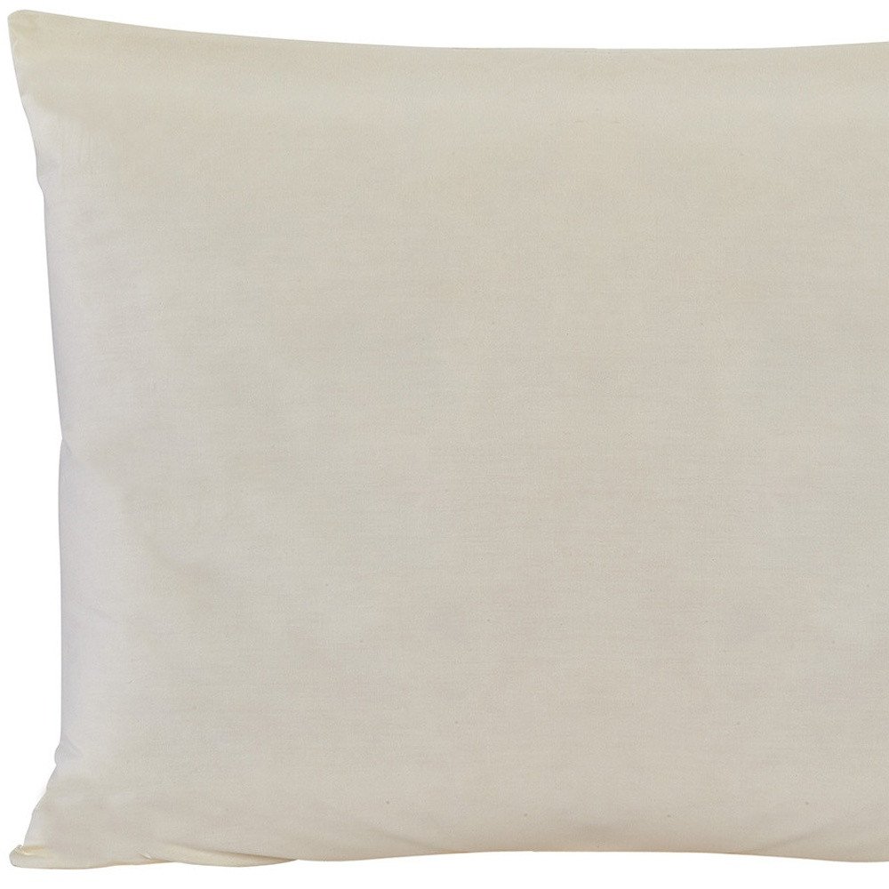 Cotton Wool Hypoallergenic King Size Bed Pillow HomeRoots