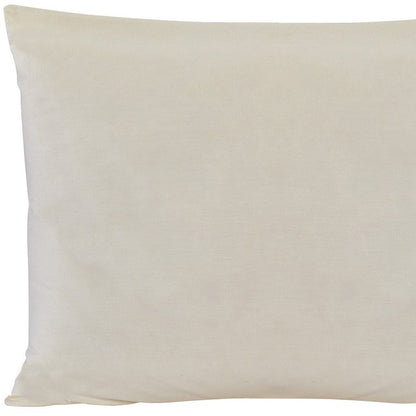 Cotton Wool Hypoallergenic King Size Bed Pillow HomeRoots