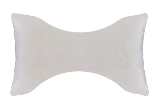 Cotton Wool Hypoallergenic Ergonomic Standard Size Bed Pillow HomeRoots