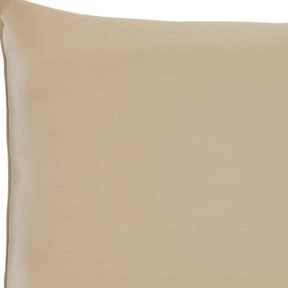 Cotton Wool Medium Hypoallergenic Standard Size Bed Pillow HomeRoots