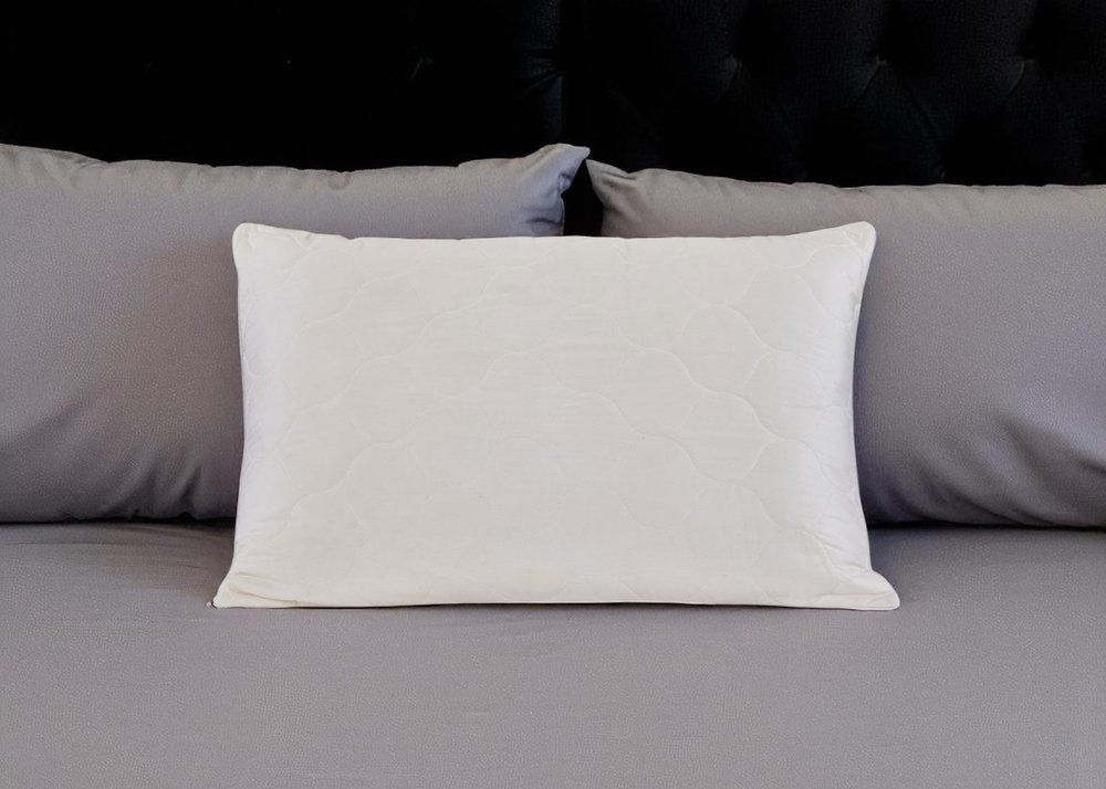 Cotton Latex Foam And Wool Hypoallergenic Queen Size Bed Pillow — view 6