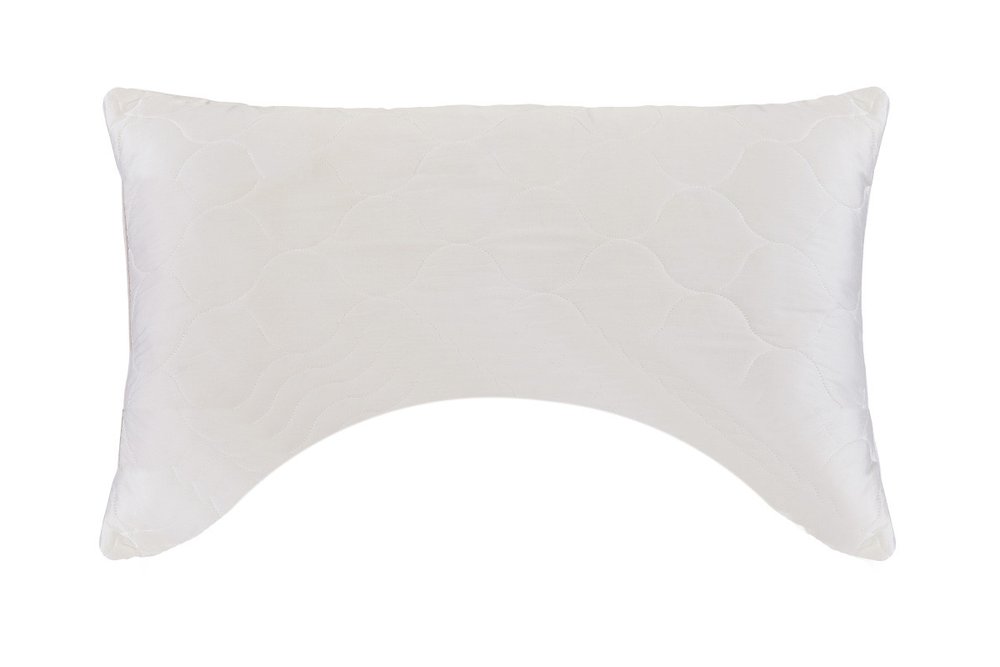 Cotton Latex Foam And Wool Hypoallergenic Ergonomic Standard Size Bed Pillow HomeRoots