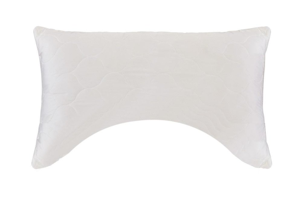Cotton Latex Foam And Wool Hypoallergenic Ergonomic Standard Size Bed Pillow HomeRoots