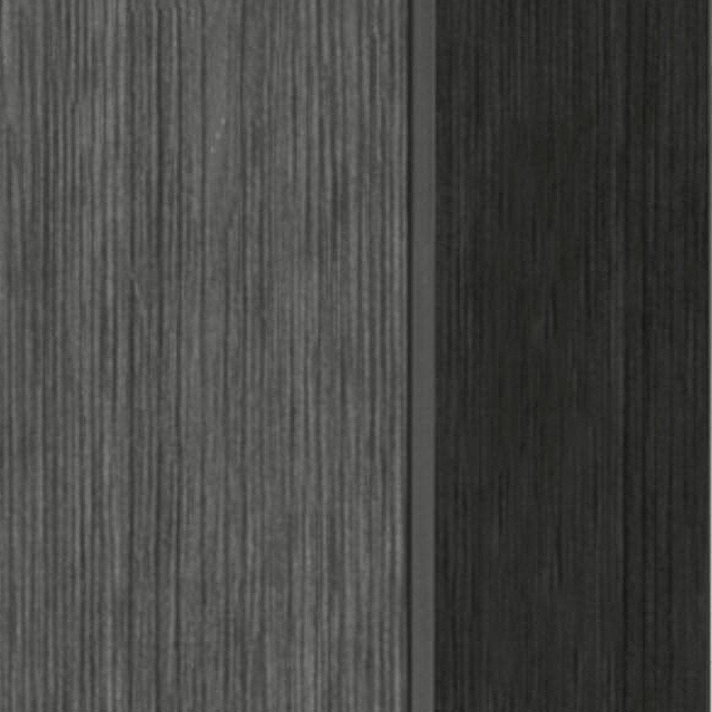 16" Gray Wood Accent Cabinet With Single Door — view 4