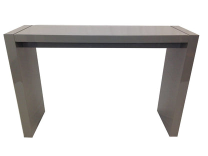 60" Gray Rectangular Wood Bar Height Bar Table HomeRoots