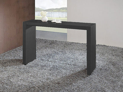 60" Espresso Wood Rectangular Bar Height Bar Table HomeRoots