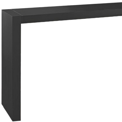 60" Espresso Wood Rectangular Bar Height Bar Table HomeRoots