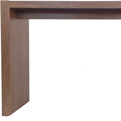 60" Brown Wood Rectangular Bar Height Bar Table HomeRoots