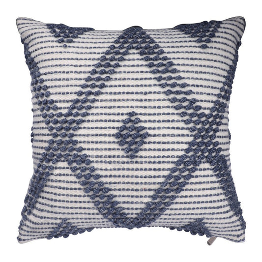 20" Blue Geometric Throw Pillow HomeRoots