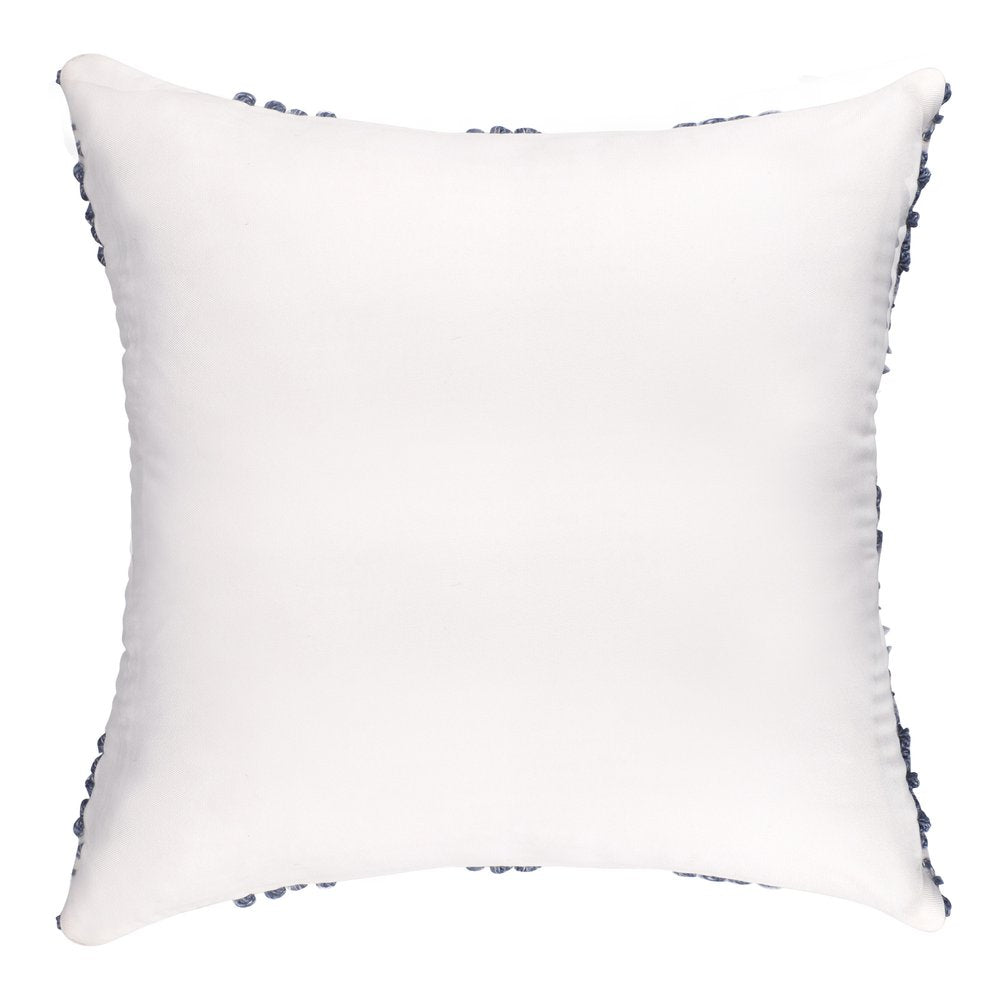 20" Blue Geometric Throw Pillow HomeRoots