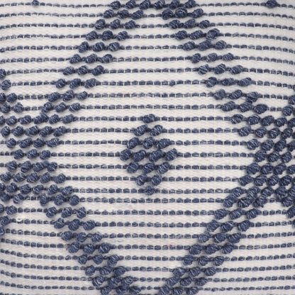 20" Blue Geometric Throw Pillow HomeRoots