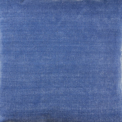 Set of Two Blue Cotton Throw Pillow HomeRoots
