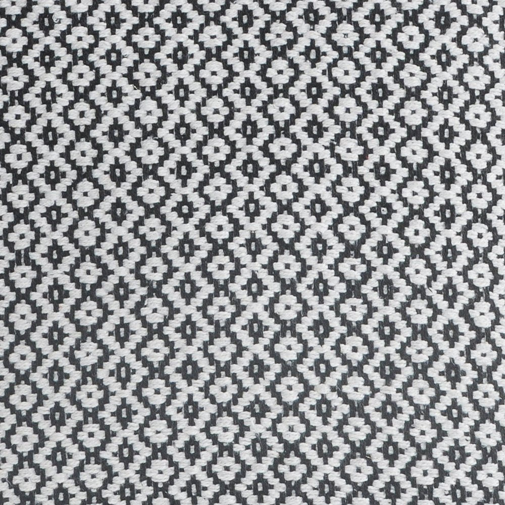 Set of Two Gray Chevron Cotton Throw Pillow — view 2