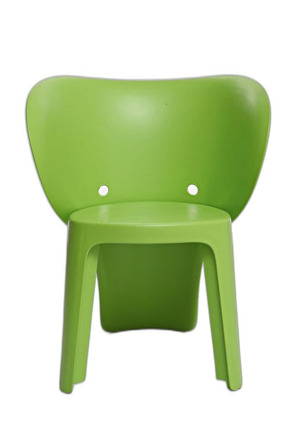 Set Of Four Green Heavy Duty Plastic Juvenile Chairs HomeRoots