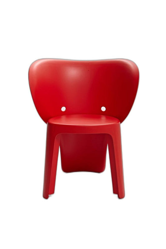 Set Of Four Red Heavy Duty Plastic Juvenile Chairs HomeRoots