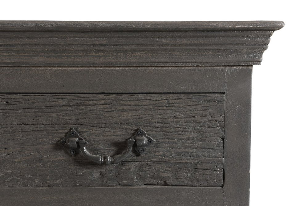 64" Brown Solid Wood Seven Drawer Double Dresser HomeRoots