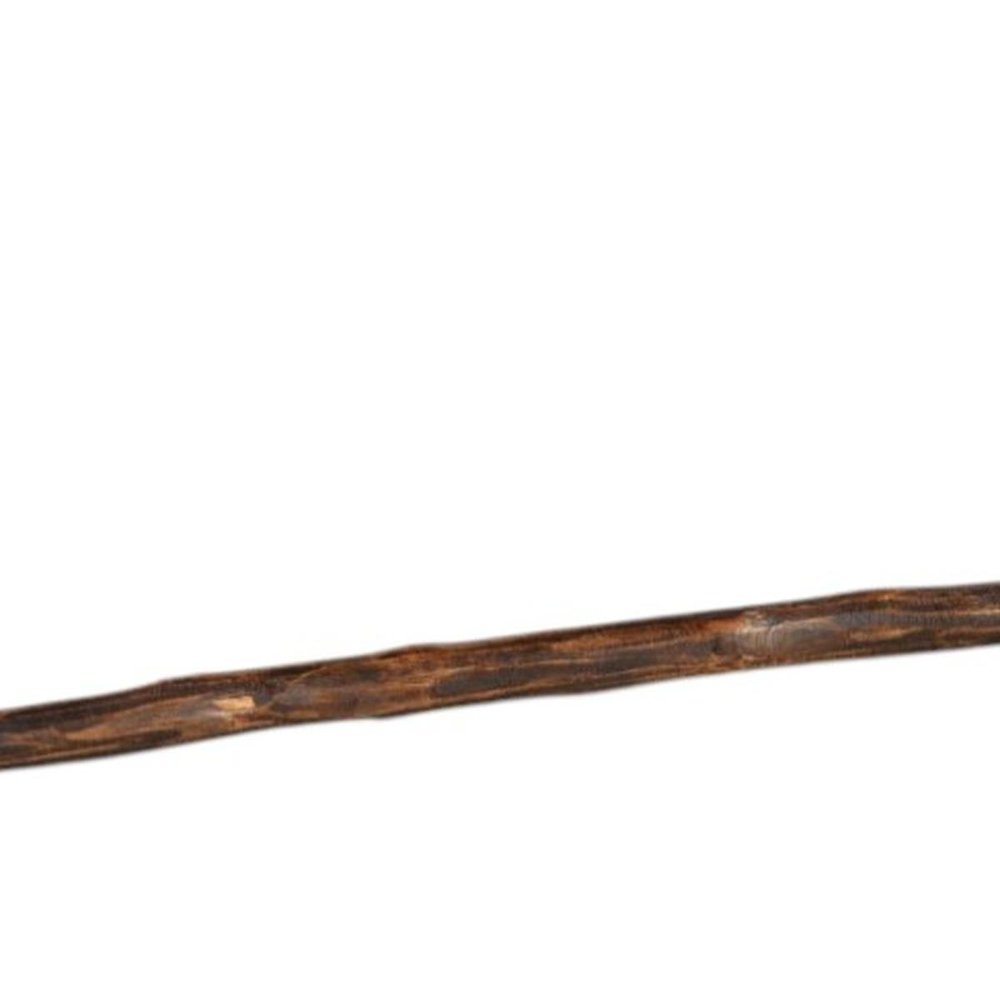 60" Brown And Black Wood And Metal Tabletop Sculpture HomeRoots