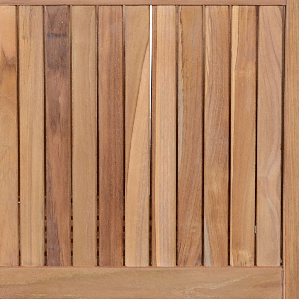 18" Natural Solid Wood Indoor Outdoor Square Planter Box HomeRoots