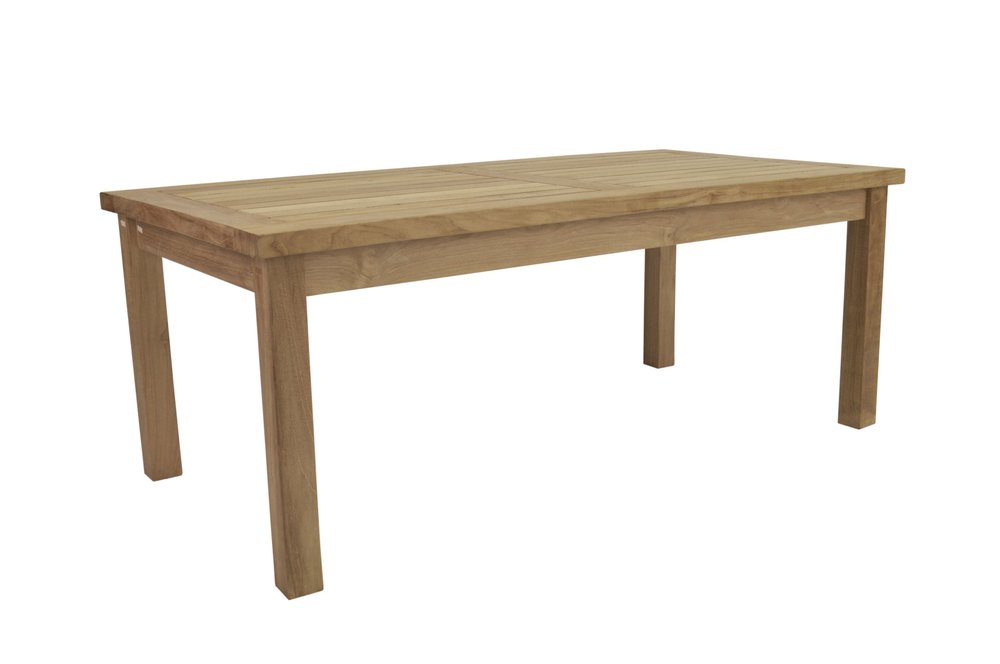 47" Natural Solid Wood Outdoor Coffee Table HomeRoots