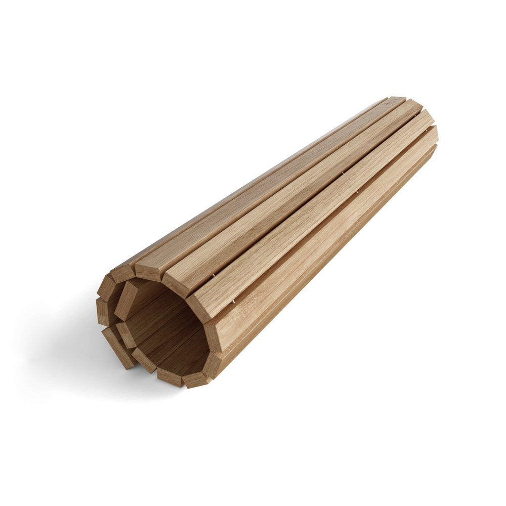 Natural Teak 20" Square Shower Mat — view 3