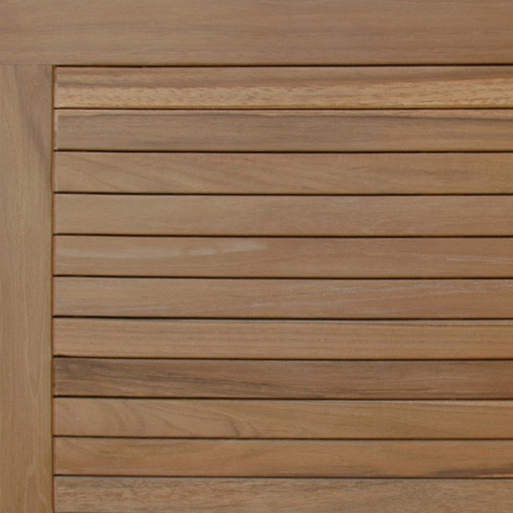 Natural Teak 39" Shower Mat HomeRoots