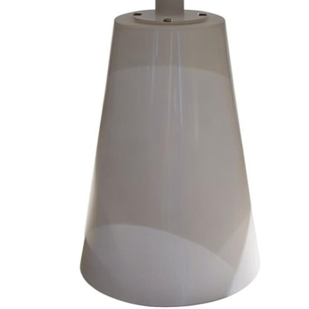 42" White Wood and Metal Pedestal Base Round Top Dining Table HomeRoots