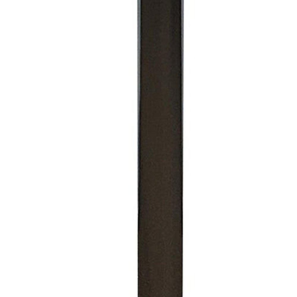 36" White and Silver Wood and Metal Pedestal Base Round Top Dining Table HomeRoots