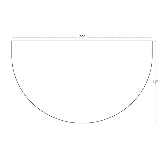 13" X 17" Black Rubber Geometric Outdoor Door Mat HomeRoots