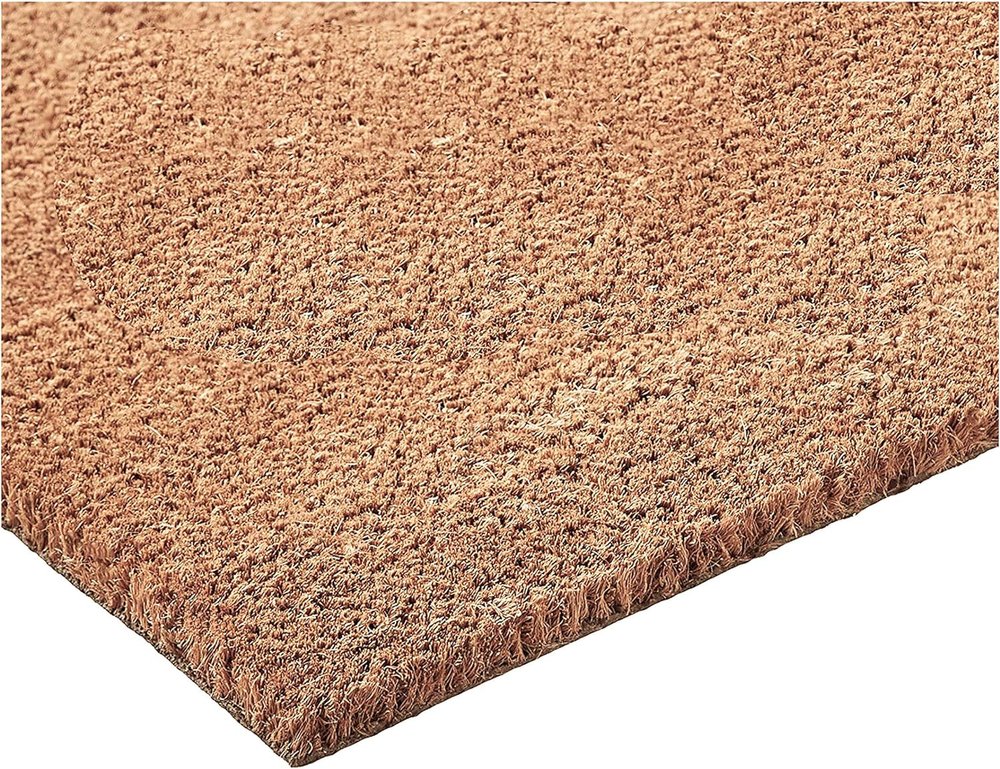 17" X 29" Natural Coir Outdoor Door Mat HomeRoots