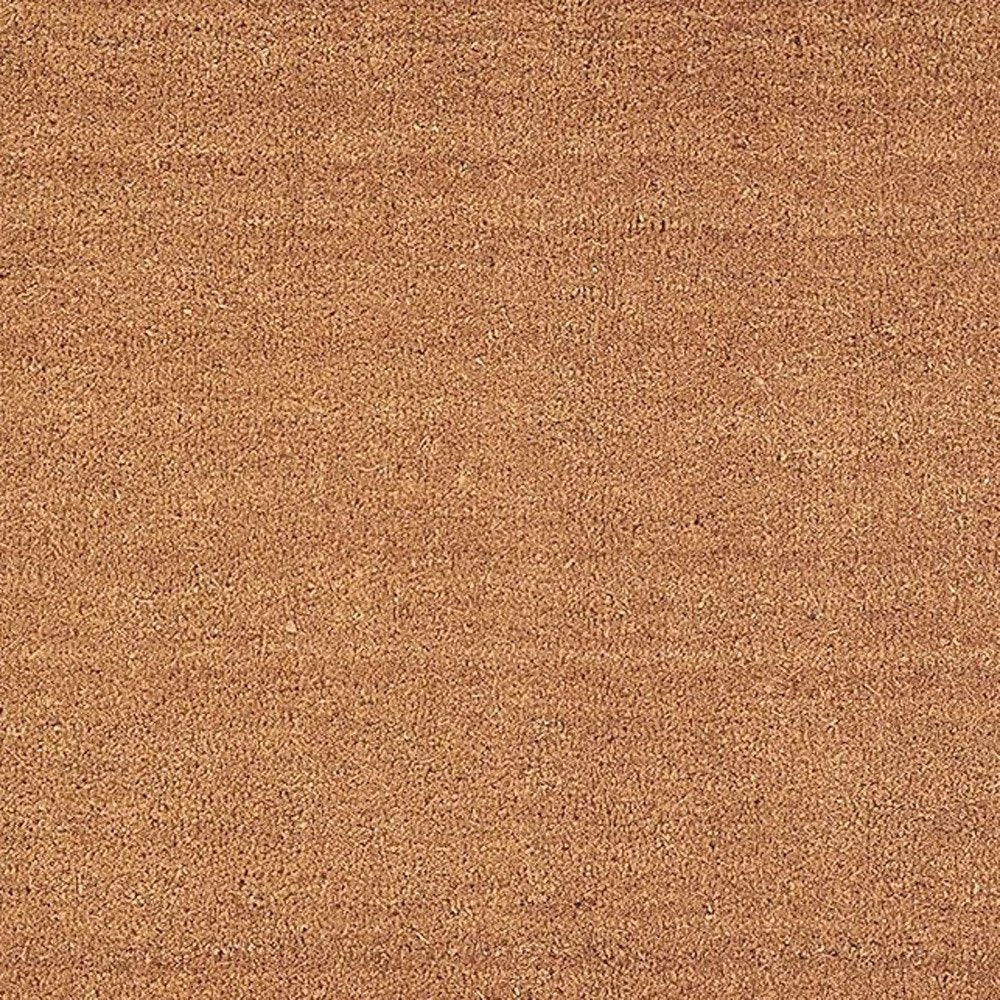 24" X 36" Natural Coir Solid Color Outdoor Door Mat HomeRoots