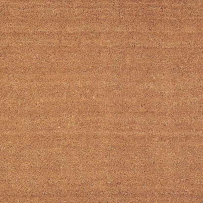24" X 36" Natural Coir Solid Color Outdoor Door Mat HomeRoots