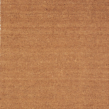 24" X 48" Natural Coir Solid Color Outdoor Door Mat HomeRoots