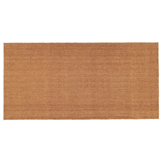 36" X 72" Natural Coir Outdoor Door Mat HomeRoots