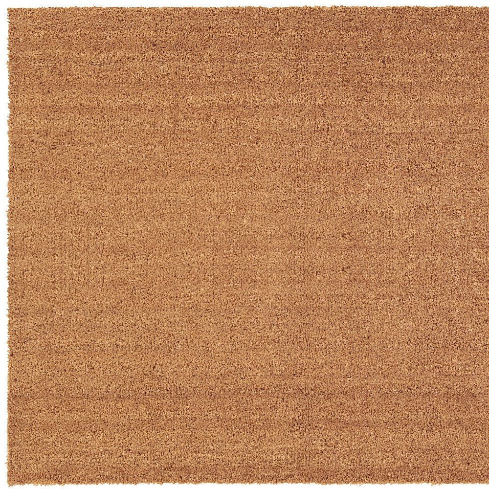 36" X 72" Natural Coir Outdoor Door Mat HomeRoots