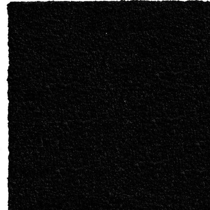 24" X 36" Black and Natural Coir Hello Outdoor Door Mat HomeRoots