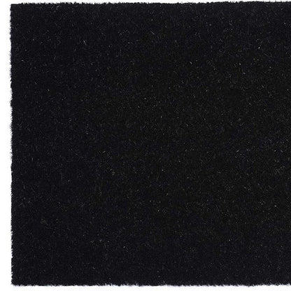 17" X 29" Black and White Coir Skull Outdoor Halloween Door Mat HomeRoots