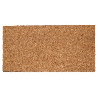 12" X 24" Natural Coir Outdoor Door Mat HomeRoots