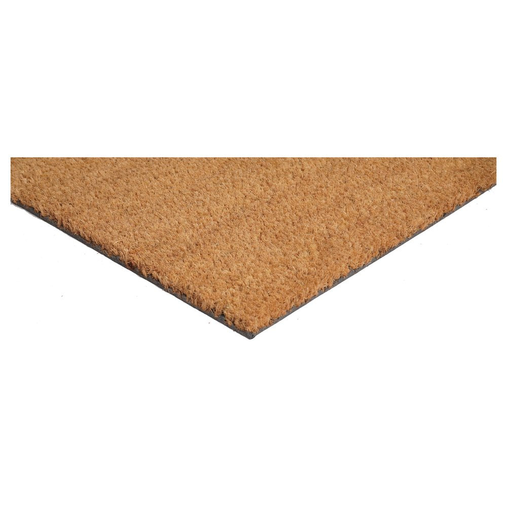 12" X 24" Natural Coir Outdoor Door Mat HomeRoots