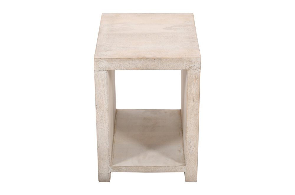 Three Piece Natural Solid Wood Distressed Sled Coffee And End Tables Set HomeRoots