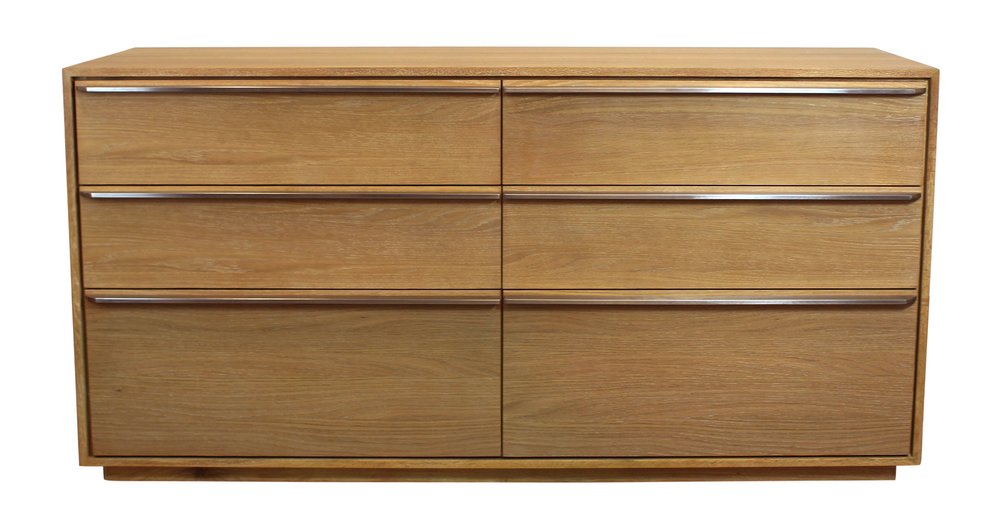72" Brown Solid Wood Six Drawer Double Dresser HomeRoots