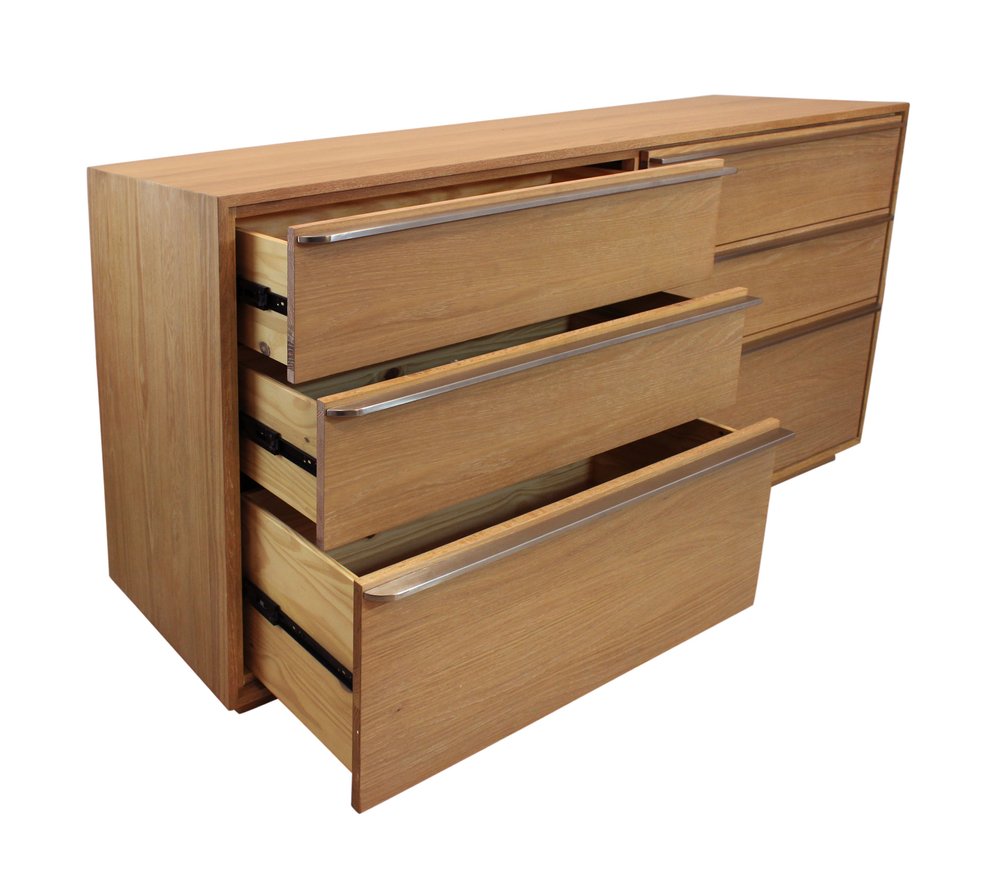 72" Brown Solid Wood Six Drawer Double Dresser HomeRoots