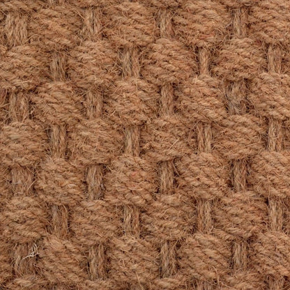 18" X 30" Brown Coir Weave Outdoor Door Mat HomeRoots