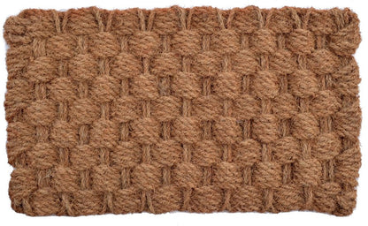 24" X 36" Brown Coir Weave Outdoor Door Mat HomeRoots