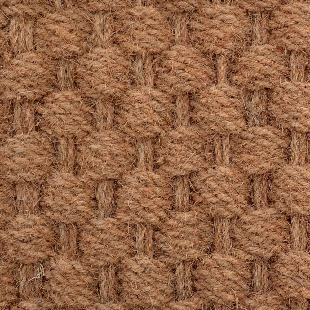 24" X 36" Brown Coir Weave Outdoor Door Mat HomeRoots