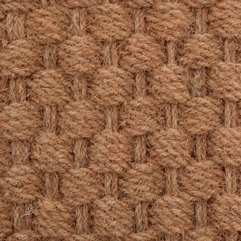24" X 36" Brown Coir Weave Outdoor Door Mat HomeRoots