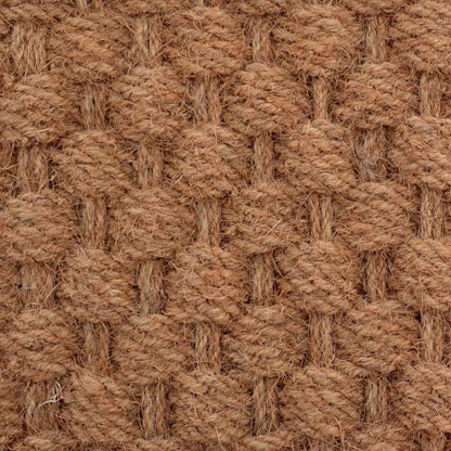 24" X 36" Brown Coir Weave Outdoor Door Mat HomeRoots