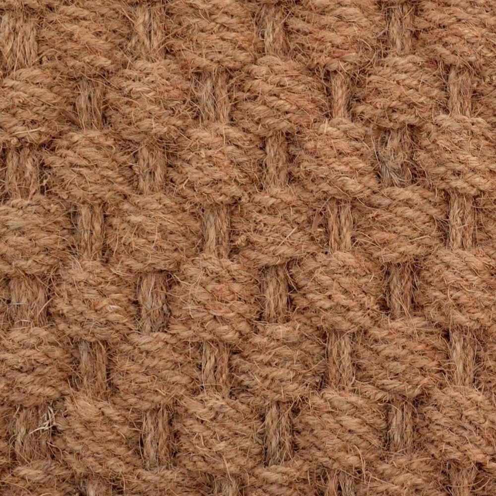 24" X 36" Brown Coir Weave Outdoor Door Mat HomeRoots